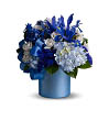 Blue blooms